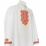 Mužská ľudová košeľa MAREK  - rozsah vyšívania: hruď + rukávy