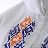 Vyšívaná košeľa MICHAL detail límec