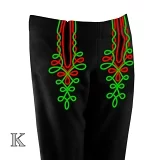 Mužské krojové nohavice - ľudový motív - Abov