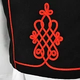 Krojová goralská vesta - vzorka na chrbtovej strane