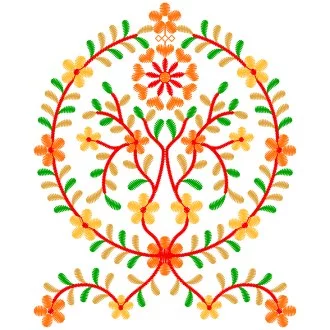 Folklórne rukávce s výšivkou kysuckého kroja