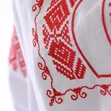 Oplecko ku kroju Fačkov - detail rozparka